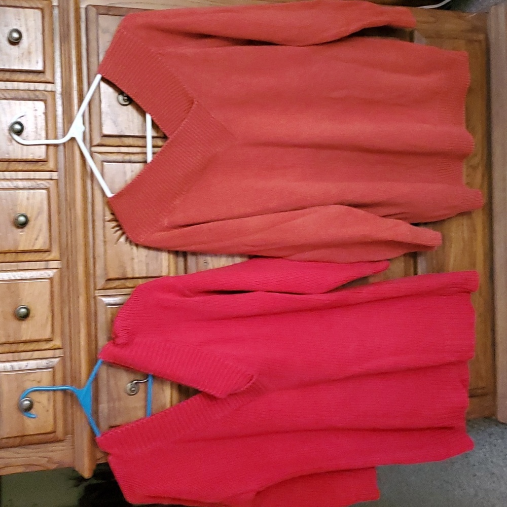 Two Jamie Scott vintage sweaters